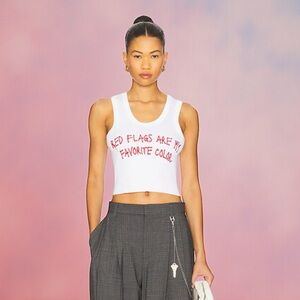 NEW! 💋🚩Red Flags Randy Tank Top by Boys Lie